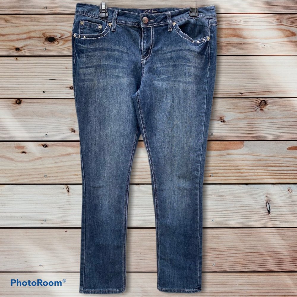 Earl Jeans Mid Rise Size 15 Skinny